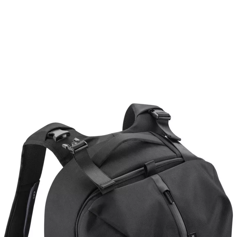 XD Design Bobby Flex Gym Bag P705.801 mochila antirrobo, para portátil de 15,6 pulgadas (39,6 cm), negra