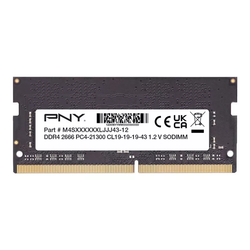 Memoria RAM PNY DDR4 SO-DIMM 8GB 2666