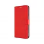 Funda de piel tipo libro FIXED para Samsung Galaxy A36 5G – rojo, protección frontal y trasera, aberturas precisas