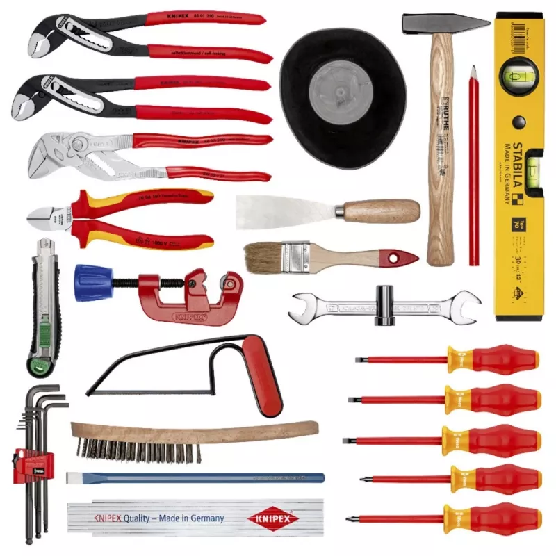 Juego de herramientas para mecánico Knipex 00 21 06 HK S 31 herramientas