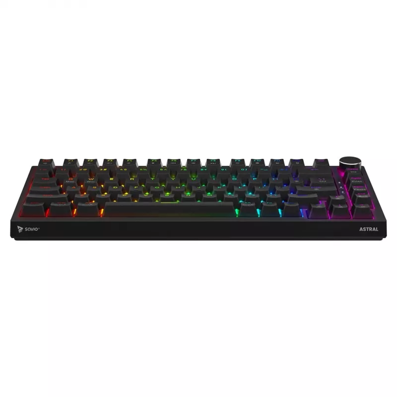 Savio ASTRAL BLACK JADE teclado gaming USB QWERTY US International