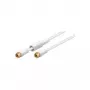 Wentronic 67288-GB cable coaxial blanco