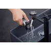 Máquina de afeitar Panasonic ES-LV69 negro plata acero inoxidable litio-ion