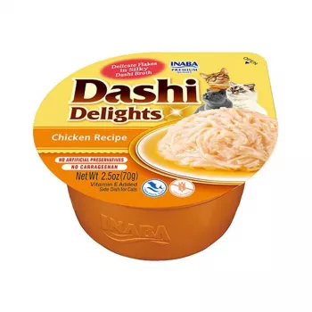 INABA Dashi Delights pollo en caldo - snack para gatos - 70 g