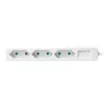 Alargador de corriente LogiLink LPS229 1,5 m 3 salidas AC interior blanco