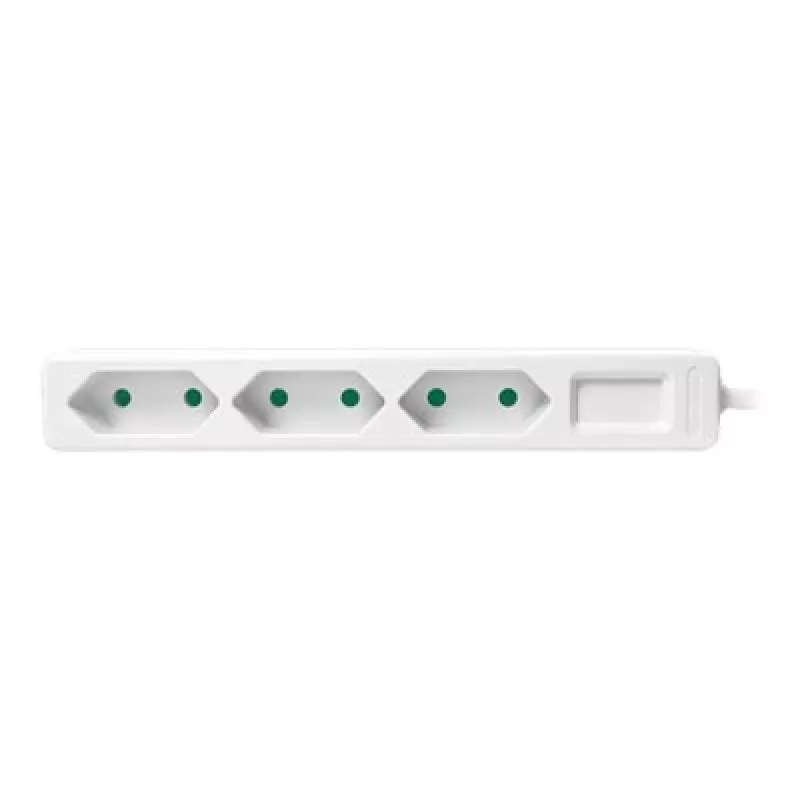Alargador de corriente LogiLink LPS229 1,5 m 3 salidas AC interior blanco