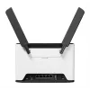 Router Wi-Fi MikroTik Chateau PRO ax — Banda dual 2,4/5 GHz, 3548 Mbit/s, PoE, 5x LAN, 2 antenas externas, gris/blanco