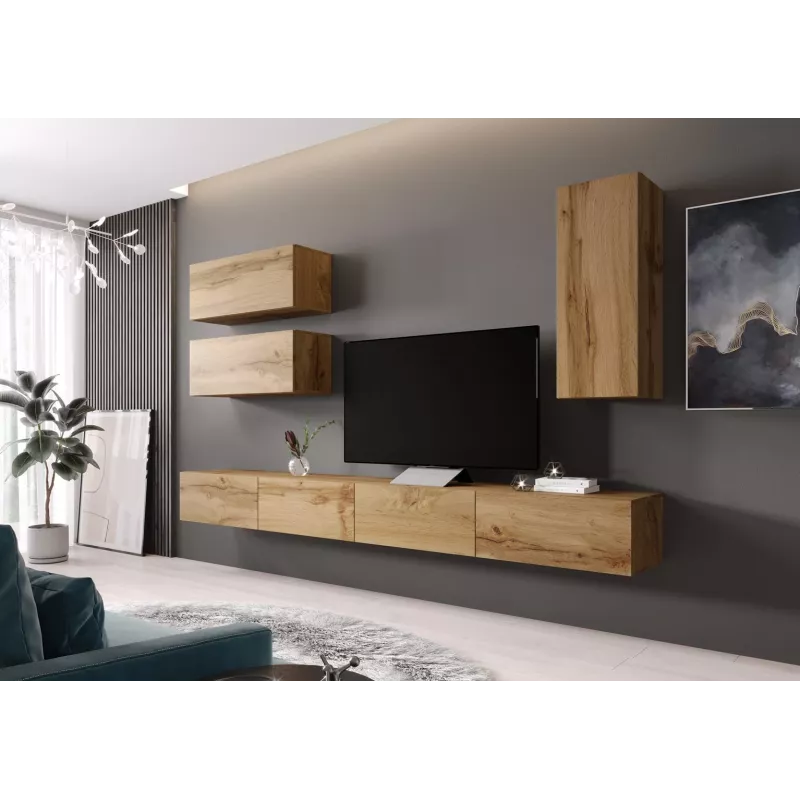 Armario Cama VIGO 90 cerrado 90/35/32 roble Wotan