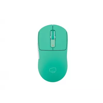 Ratón inalámbrico Fury Tanto T4 verde menta — DPI ajustable, receptor USB, diseño ergonómico