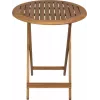 Conjunto de jardín Fieldmann FDZN 4003-T — 4 sillas y mesa, conjunto de exterior