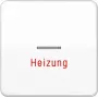 Jung tecla para interruptor de calefacción/emergencia para interruptor de control CD 590 H WW (CD590HWW)