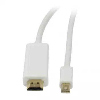 Cable de vídeo DisplayPort mini 1.2 = HDMI 2.0 - ST/ST - 2 m - Ultra HD 4K 60 Hz 444 - 8 bit HDR - Synerg