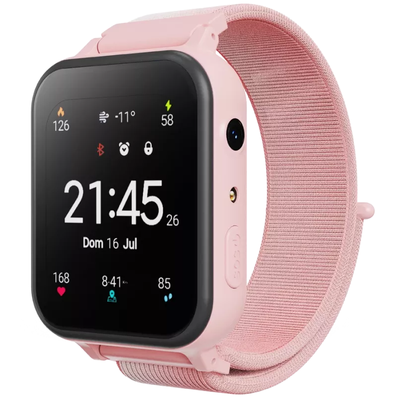 Reloj infantil CANYON Alfie KW-37 MP3 Study&Game rosa
