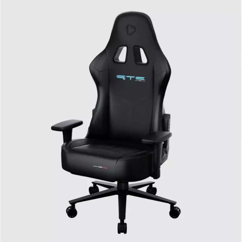 Silla gaming Onex RTC Embrace Hardcore Negra — diseño ergonómico, regulable en altura e inclinable