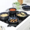 Juego de ollas Russell Hobbs RH03321EU7 — 8 piezas, antiadherente, apto para lavavajillas