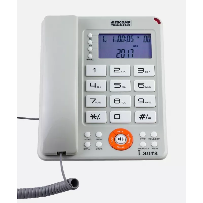 Teléfono con cable Mescomp MT-816 Laura