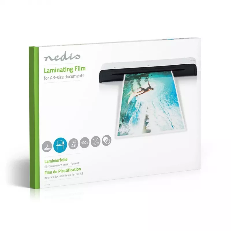 Nedis LAMIA3AT100 Funda de plastificar