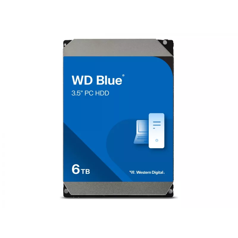 HDD Western Digital Blue 6 TB 3.5 pulgadas 5400 RPM WD60EZAX
