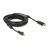 Adaptador de cable de vídeo DeLOCK 83732 Mini DisplayPort a HDMI 5 m negro