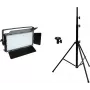 Set LED EUROLITE PLL-480 CW/WW con trípode – iluminación de escenario/ambiente, ajustable blanco frío y cálido
