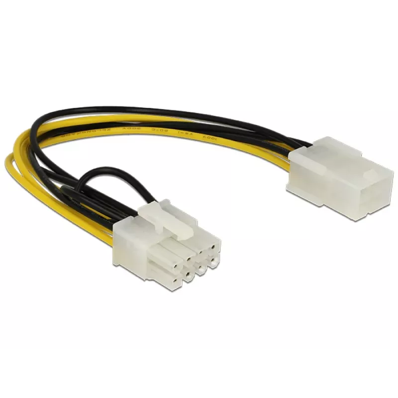 Cable de alimentación interno DeLOCK 83775 0,2 m PCI-E 8 pines a 6 pines