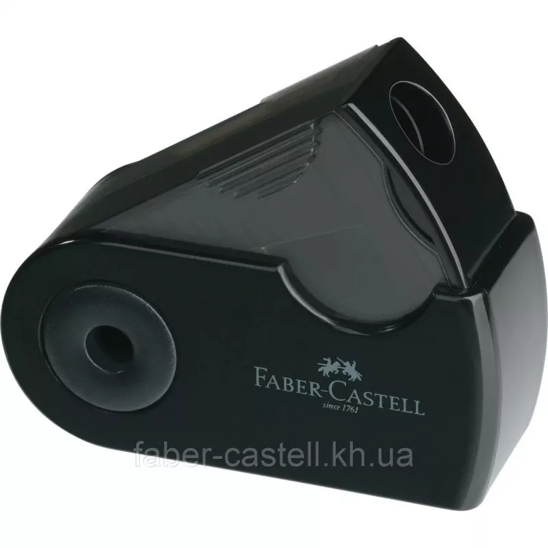 Sacapuntas manual Faber-Castell 182774 Negro Azul Rosa