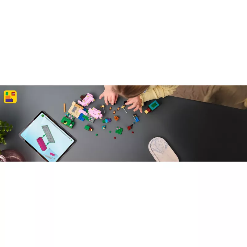 Lego 21260 Minecraft Jardín de Cerezos en Flor, set de juego