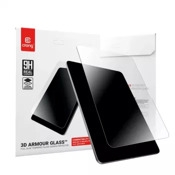 Protector de pantalla de cristal templado Crong para iPad 13 M3 / iPad Air 13 M2, dureza 9H