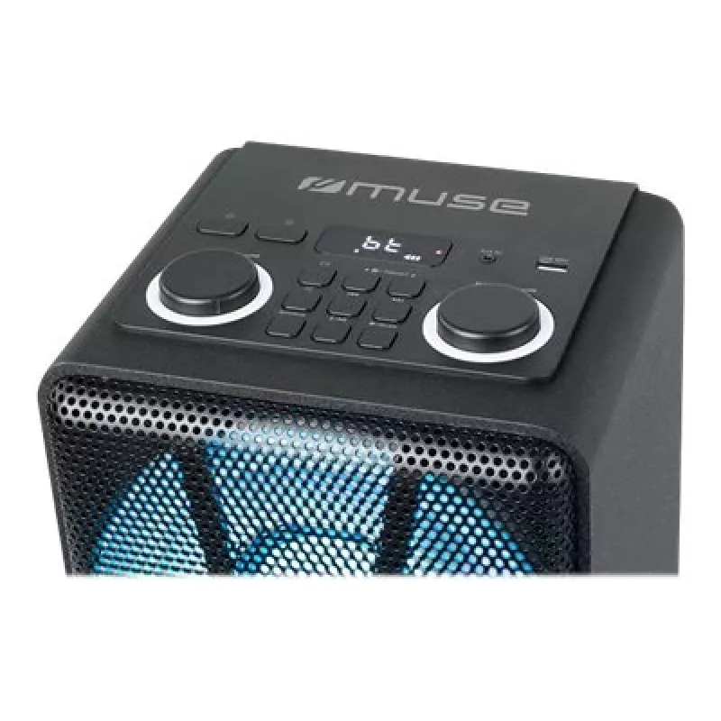 Muse Party Box Altavoz M-1805 DJ 150 W conexión inalámbrica negro Bluetooth