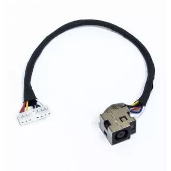 Conector hembra de alimentación con cable, HP G62, COMPAQ CQ62
