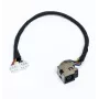 Conector hembra de alimentación con cable, HP G62, COMPAQ CQ62