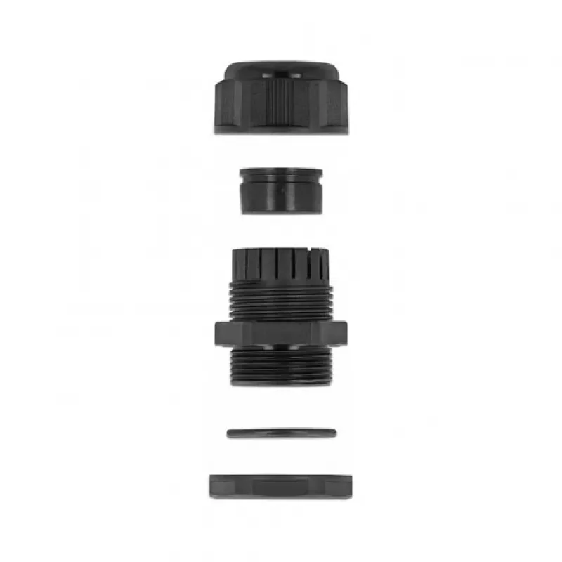 Prensaestopas DeLOCK 60363 negro plástico 2 uds.