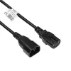 Cable de alimentación para servidor Akyga AK-UP-06 IEC C14 a C15, 1,8 m, negro