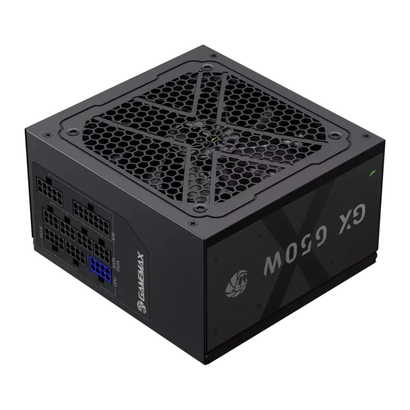 Gamemax fuente de alimentación, 80 PLUS, Gold | GX 650GF | 650 W