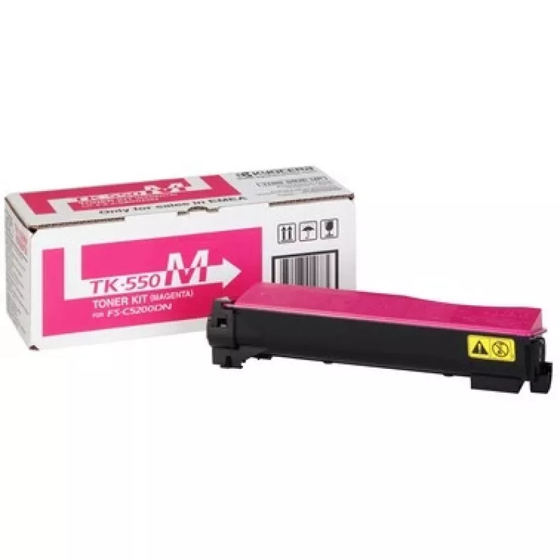 KYOCERA TK-550M Cartucho de tóner 1 ud. Original Magenta
