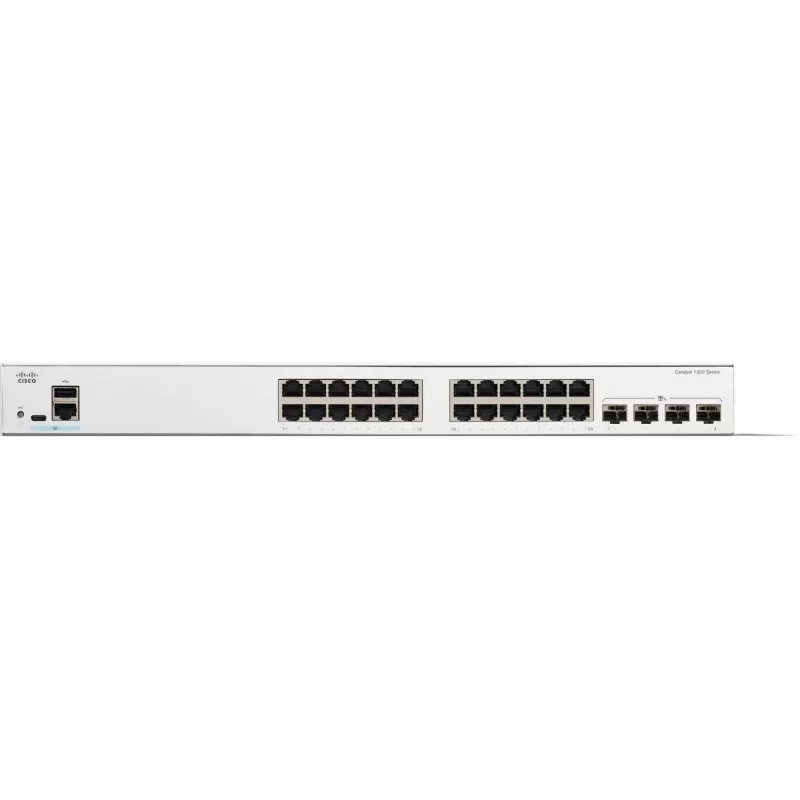 Switch gestionado Cisco Catalyst 1200-24T-4X 24 puertos GE 4x10GE SFP+
