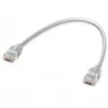 Ubiquiti UACC-Cable-Patch-EL-0.15M-W Cable de red Translúcido, Blanco Cat6