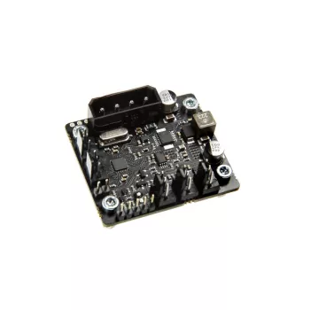 Controlador de ventiladores Aqua-Computer 53166 — accesorio negro para sistemas de refrigeración de PC