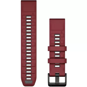 Correa Garmin QuickFit 010-13392-06 Graphite Roja