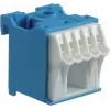 Hager KN06N bloque de conexión azul - blanco (KN06N)