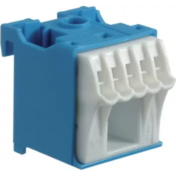 Hager KN06N bloque de conexión azul - blanco (KN06N)