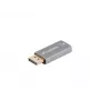 Lanberg AD-DP-HD-03 adaptador de cable de vídeo 0 m DisplayPort HDMI Plateado