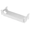 Organizador de cables/regletas bajo escritorio Maclean, carga máx. 5 kg, blanco, MC-106 W