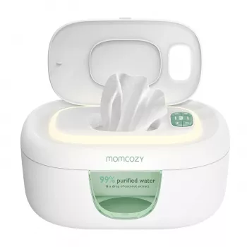 Calentador de toallitas para bebé Momcozy de gran capacidad - Versión EU