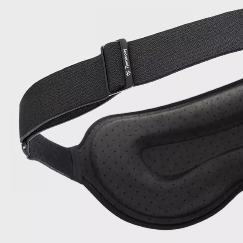 Therabody SleepMask masajeador facial negro, azul