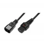 NEXT UPS Systems 88033 cable de alimentación negro 2 m conector C14 conector C13 (88033)