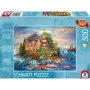 Leuchtturm am Felsen, puzzle 500 piezas