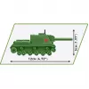 Set de construcción Cobi ISU 152 – temática Segunda Guerra Mundial, 135 piezas, verde