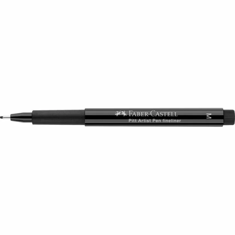 Rotulador fineliner Faber-Castell 167399 negro medio
