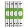 Pilas R03/AAA NI-MH 950mAh Blíster 4 uds.